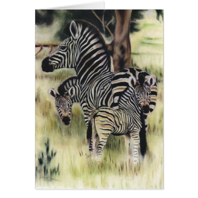 "Zebra-Familie " (Vorne)