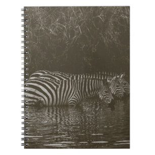 ZEBRA FAMILY DRINK NOTIZBLOCK