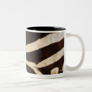 Zebra-Fell 2 Zweifarbige Tasse