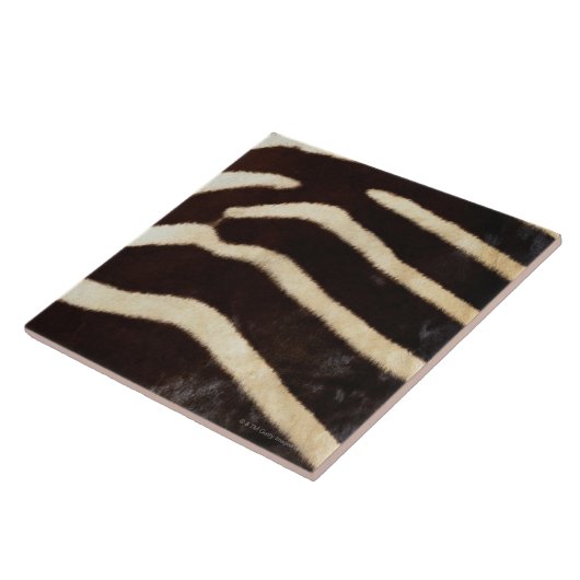 Zebra-Fell Fliese (Seite)