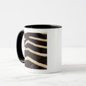 Zebra-Fell Tasse (Vorderseite Links)