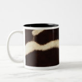 Zebra-Fell Zweifarbige Tasse (Links)