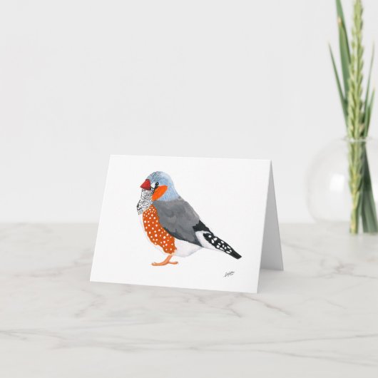 Zebra Finch (Vorderseite)