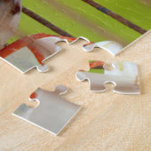 Zebra Finch Bird in Cage Puzzle (Seite)