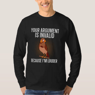 Zebra Finch Eigentümer Bird Lover gestopftes Tier T-Shirt