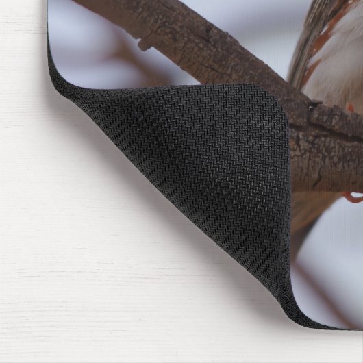 Zebra Finch Mousepad (Ecke)