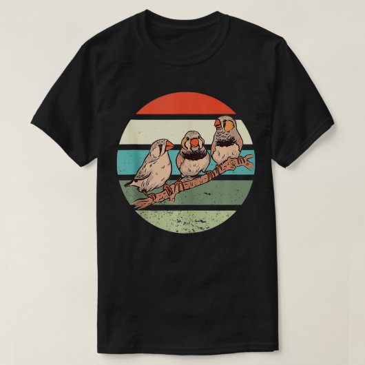 Zebra Finches T-Shirt (Design vorne)