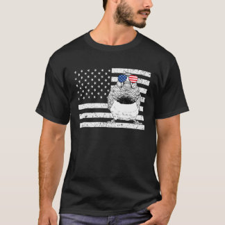 Zebra Fink 4. Juli Vogelbeobachtung US Amerikanisc T-Shirt