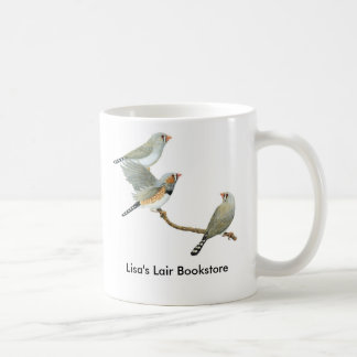Zebra-Fink-Trio - Taeniopygia guttata Promo Kaffeetasse