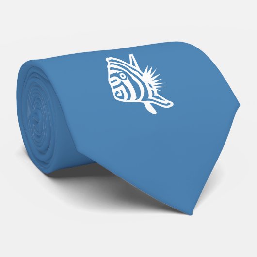 Zebra-Fisch-Krawatte Krawatte (Gerollt)