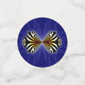 Zebra Fish Kiss Konfetti (Klein Vorderseite)