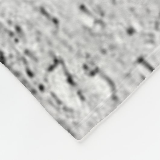 Zebra-Fleece-Decke Fleecedecke (Ecke)