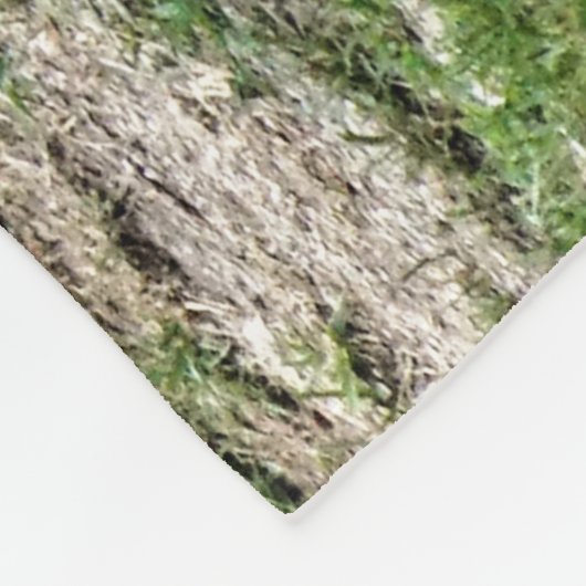 Zebra-Fleece-Decke Fleecedecke (Ecke)