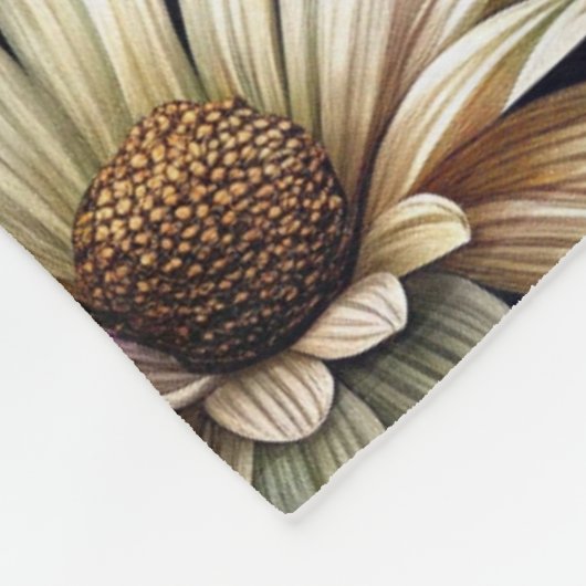 Zebra Fleecedecke (Ecke)