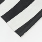 Zebra Fleecedecke (Ecke)