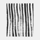 Zebra Fleecedecke (Vorderseite)