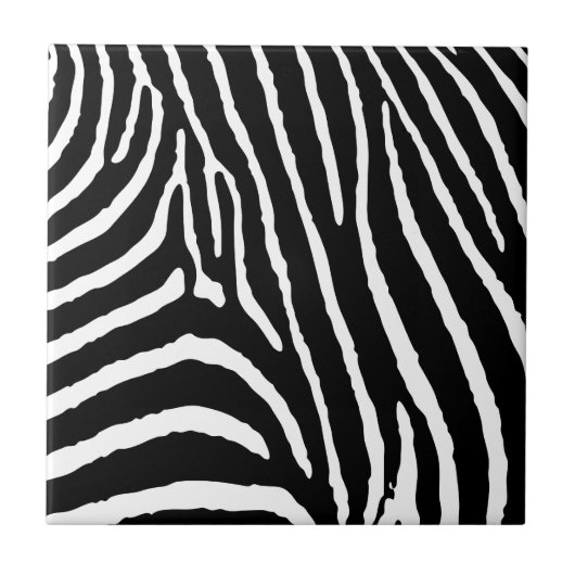 Zebra Fliese (Vorderseite)