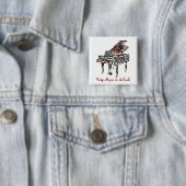 Zebra-Flügel ~ Knopf Button (Beispiel)