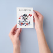 Zebra-Flugzeug-Geburtstag Flyer (Gruppe)