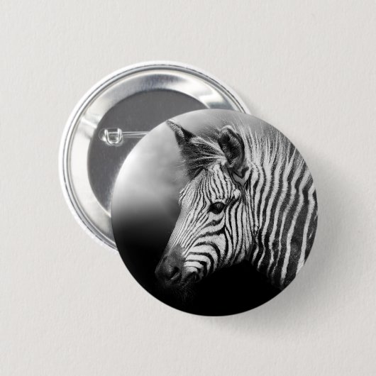 Zebra Foal Button (Vorne & Hinten)