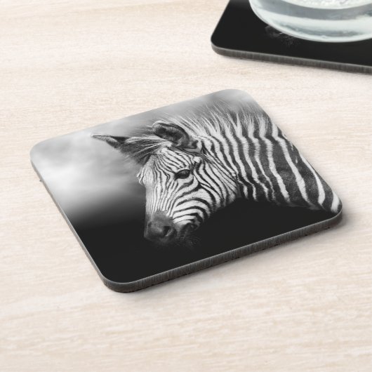 Zebra Foal Getränkeuntersetzer (Linke Seite)