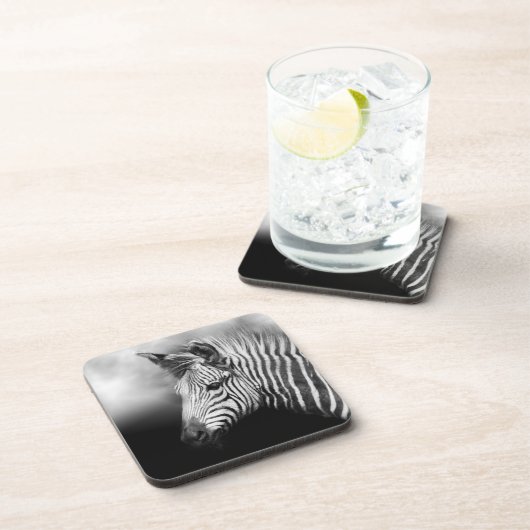 Zebra Foal Getränkeuntersetzer (Rechte Seite)