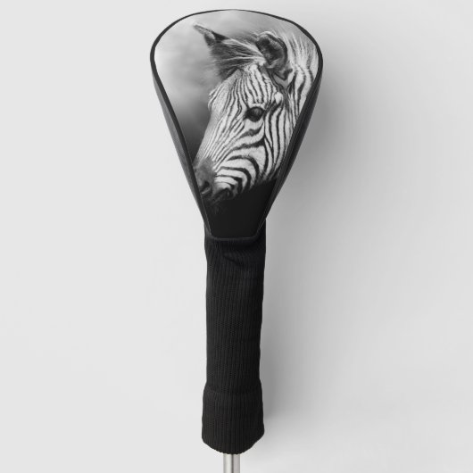 Zebra Foal Golf Headcover (Vorderseite)