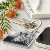 Zebra Foal Schlüsselanhänger (Vorderseite rechts)