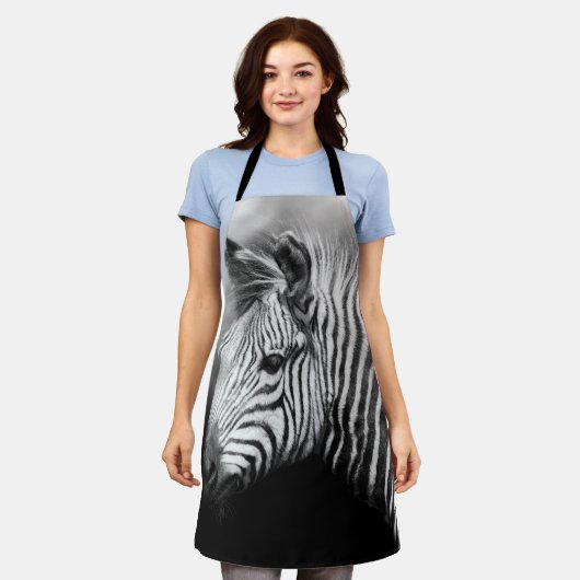 Zebra Foal Schürze (Getragen)