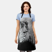 Zebra Foal Schürze (Getragen)