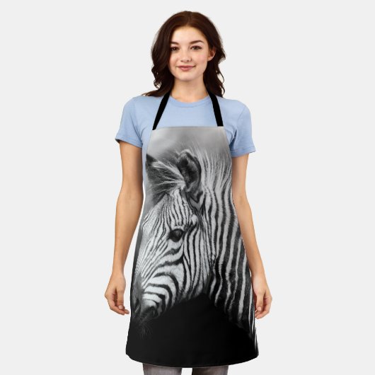 Zebra Foal Schürze (Getragen)