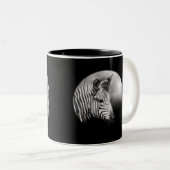 Zebra Foal Zweifarbige Tasse (VorderseiteRechts)