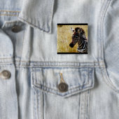 Zebra-Fohlentierbaby Button (Beispiel)