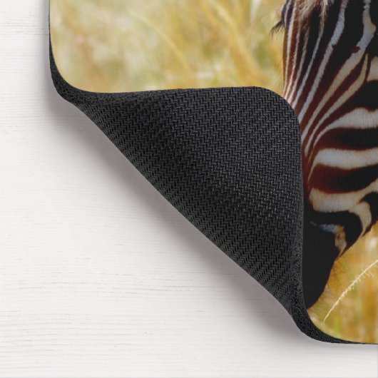 Zebra-Fohlenwild lebende tiere mousepads (Ecke)