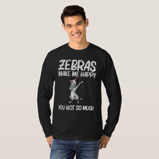 Zebra For Men Women African Zoo Animal 1 T-Shirt (Vorne ganz)