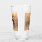 Zebra foto in Morgensonnenaufgang Foto Glas (Rechts)