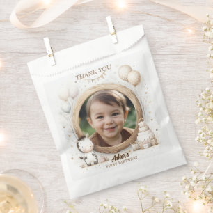 Zebra-Foto-Rahmen für Kindergeburtstage Geschenktütchen