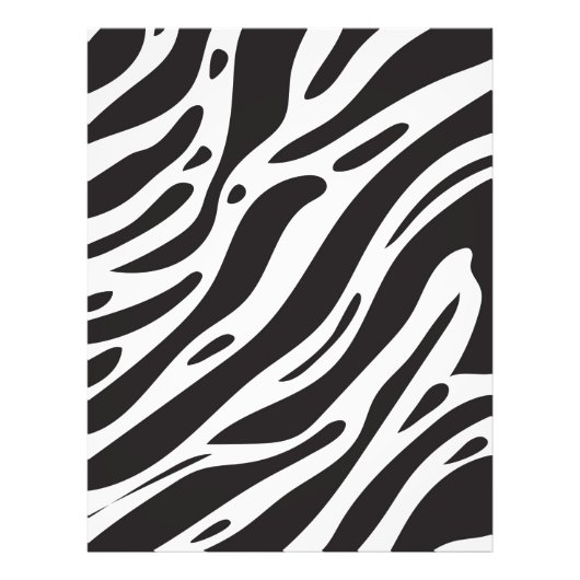 Zebra Fotodruck (Vorne)