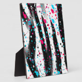 Zebra Fotoplatte (Seite)