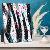 Zebra Fotoplatte (Seite)