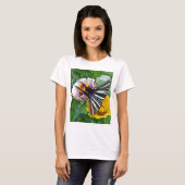 Zebra Frack+Japanischer Käfer T-Shirt (Vorne ganz)
