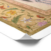 Zebra, from the Minto Album, 1621 Poster (Ecke)