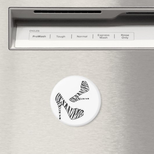 Zebra Fun Magnet (In Situ (Geschirrspüler))