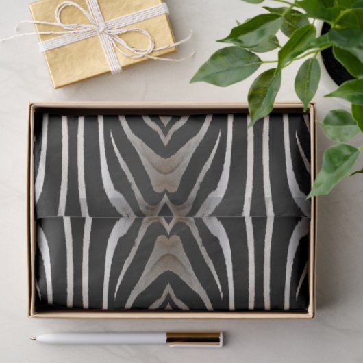 Zebra Fur Abstract Design Decoupage Seidenpapier (Geschenk)