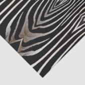 Zebra Fur Abstract Design Decoupage Seidenpapier (Ausschnitt)