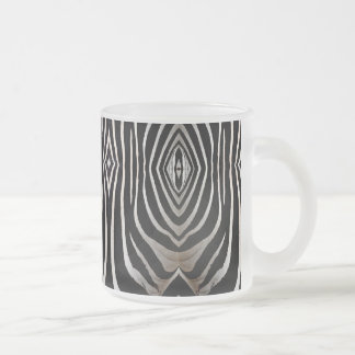 Zebra Fur Abstract Design Mattglastasse