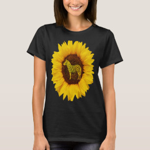 Zebra für Frauen Männer Donkey Pferde Tier Sonnenb T-Shirt