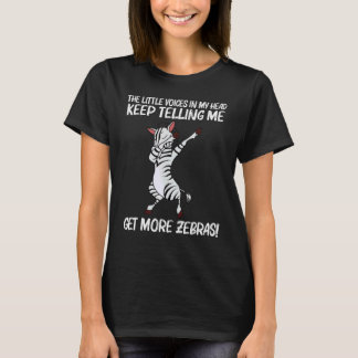 Zebra für Männer Frauen Afrikanisches Zoo-Tier  6 T-Shirt