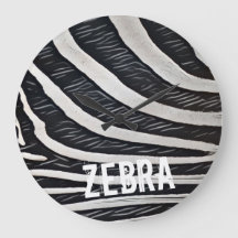 Zebra Fur Schwarz-Weiß-Design für Tierlover