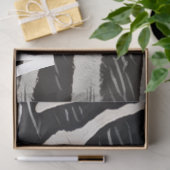 Zebra Fur Schwarz-Weiß-Design für Tierlover Seidenpapier (Geschenk)